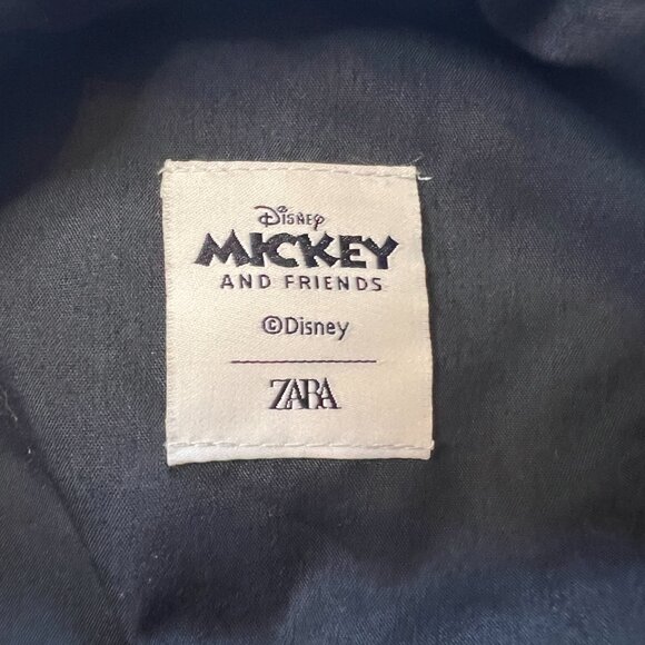 Zara Disney Mickey Mouse Mini Backpack with Ears Black Bag - Picture 4 of 8